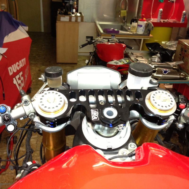 IMA Special Parts Model 6 EVO Adjustable Triple Clamp - Ducati